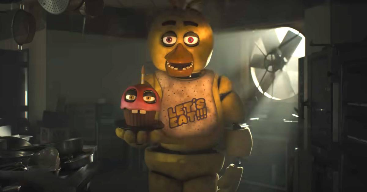 FNAF: FILME 😱 OS UNWITHEREDS PRONTOS?! 🤫 #fivenightsatfreddy #fnaf