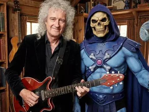 He-Man | Vídeo de bastidores mostra Brian May gravando trilha sonora, assista