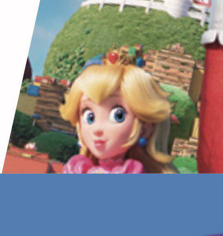 Imagem vazada da Princesa Peach no filme do Mario
