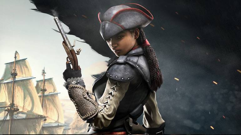 Aveline De Grandpre luta pelos escravos.