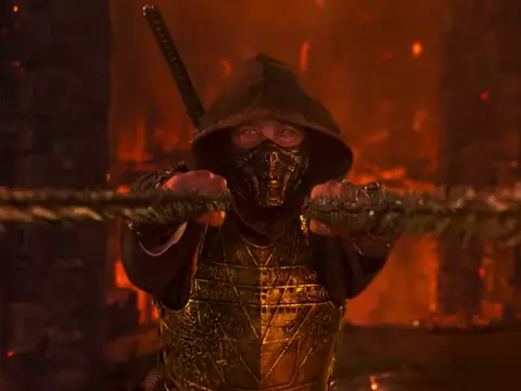 Foto de Scorpion en la película Mortal Kombat 2