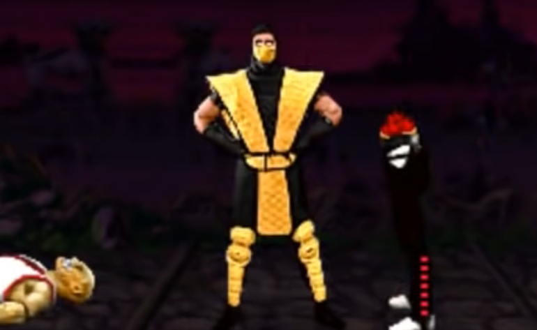 Mortal Kombat 2 Scorpion 