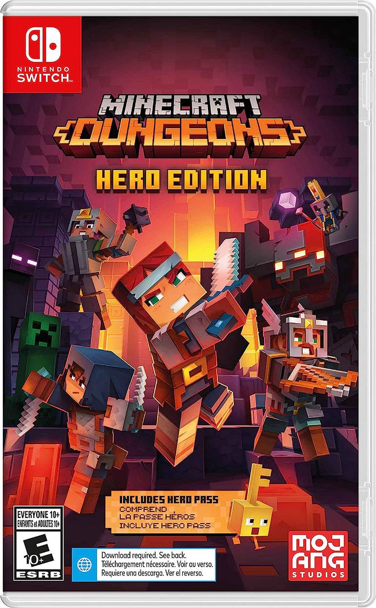 Imagem de capa de Minecraft Dungeons