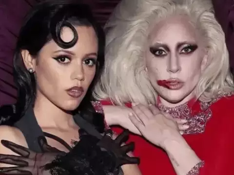 Jenna Ortega e Lady Gaga