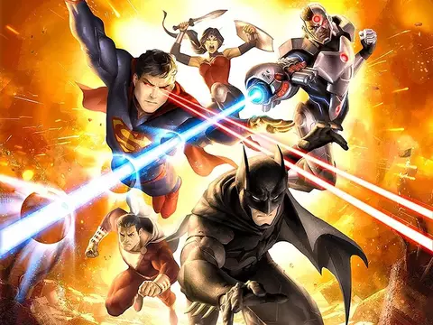 Imagem promocional de Liga da Justiça: Guerra/Warner Bros. Animation