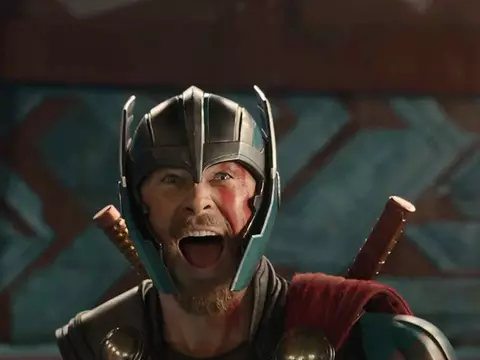 Chris Hemsworth em Thor Ragnarok