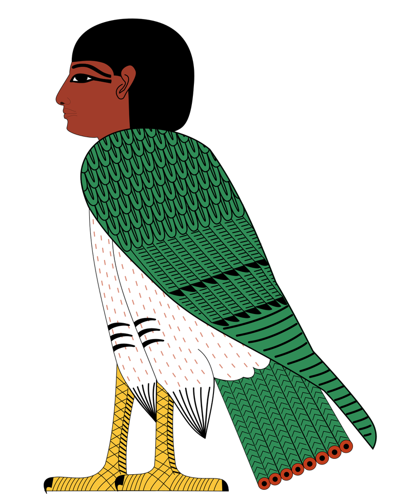 Imagem de Ba, do Egito antigo
