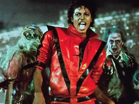 Cena do clipe Thriller (Reprodução)