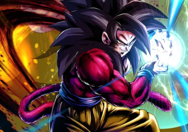 Goku SSJ4 em Dragon Ball Legends.