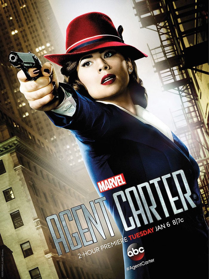 Agent Carter 1a temporada poster 17Dez2014