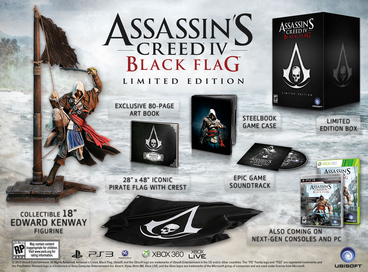 Análise: Viva a era de ouro da pirataria no incrível Assassin's Creed IV: Black  Flag (Wii U) - Nintendo Blast