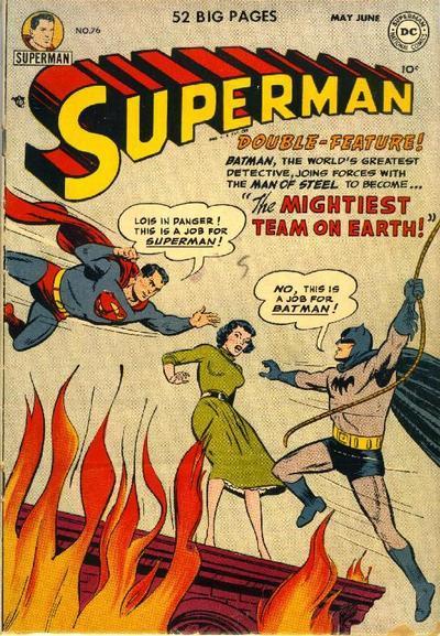Superman 76 primeira parceria de Batman e Superman
