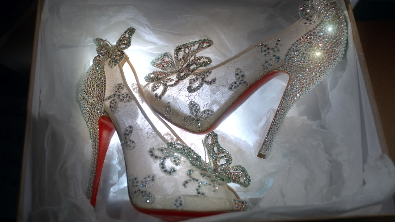 Cinderela sapato Christian Louboutin 2