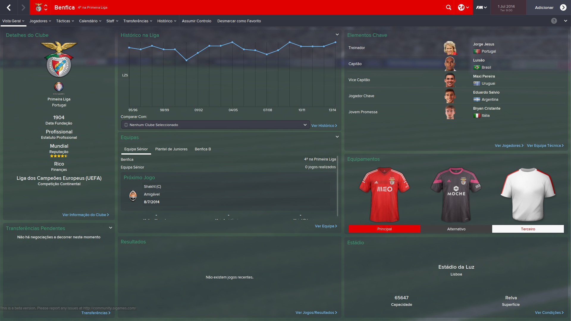 Pode rodar o jogo Football Manager 2015?