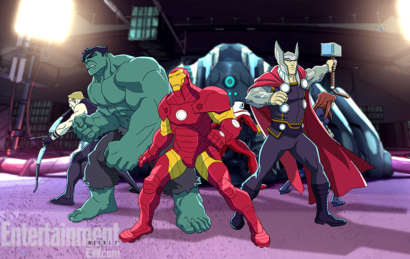 Marvels Avengers Assemble 1a temporada Primeira foto