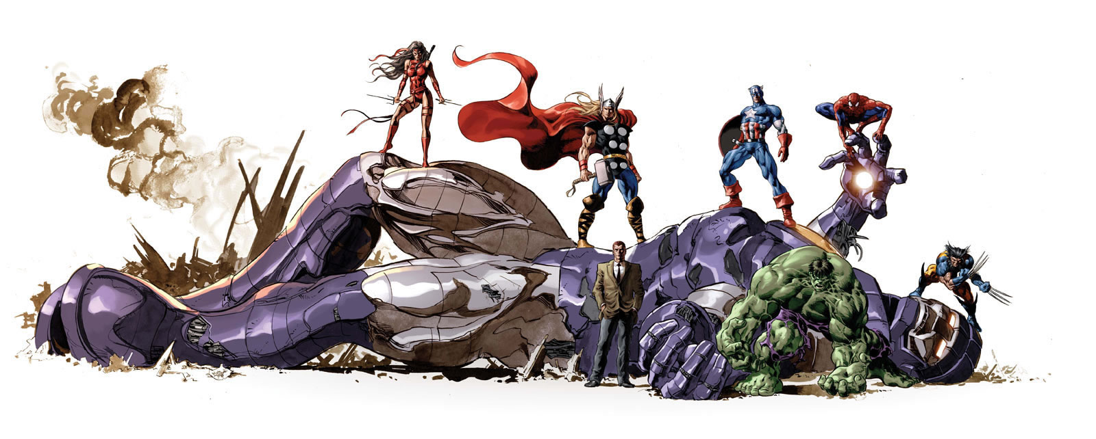 The Marvel Art of Mike Deodato