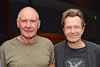Paranoia bastidores Harrison Ford e Gary Oldman 