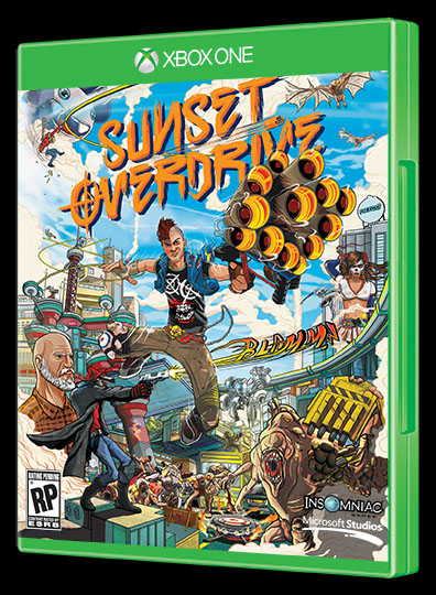 The Enemy - Sunset Overdrive  Veja a capa do jogo exclusivo para Xbox One