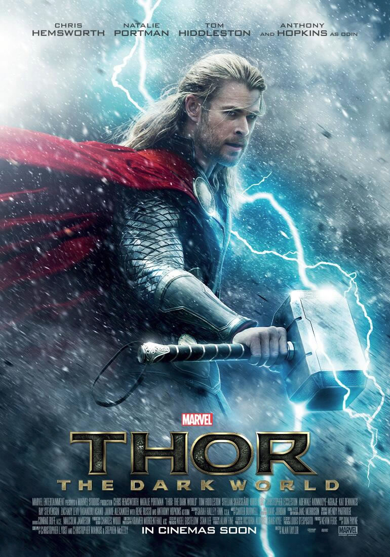 Thor 2 Mundo Sombrio teaser poster