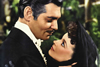 Clark Gable e Vivien Leigh em E o Vento Levou