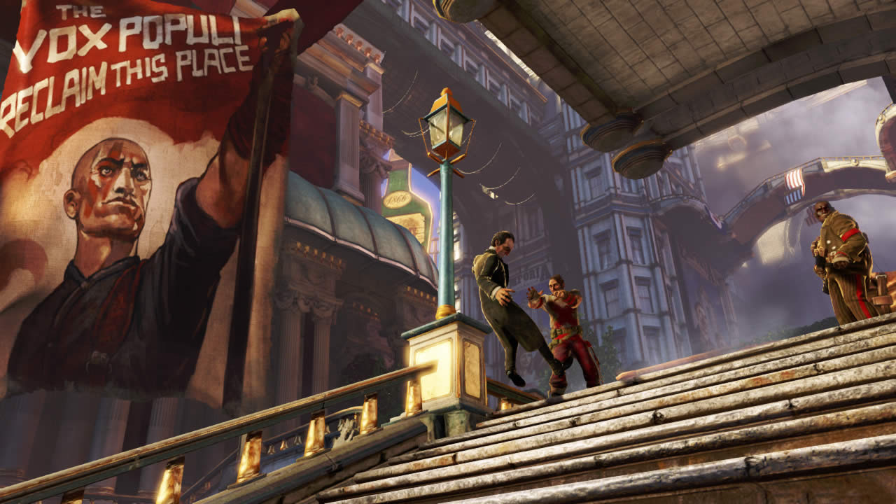 Vi em um Jogo - BioShock Infinite (2013) Desenvolvedor: Irrational