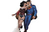 The Kiss Superman e Mulher Maravilha