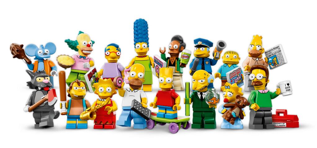 Os Simpsons LEGO minifigures 01