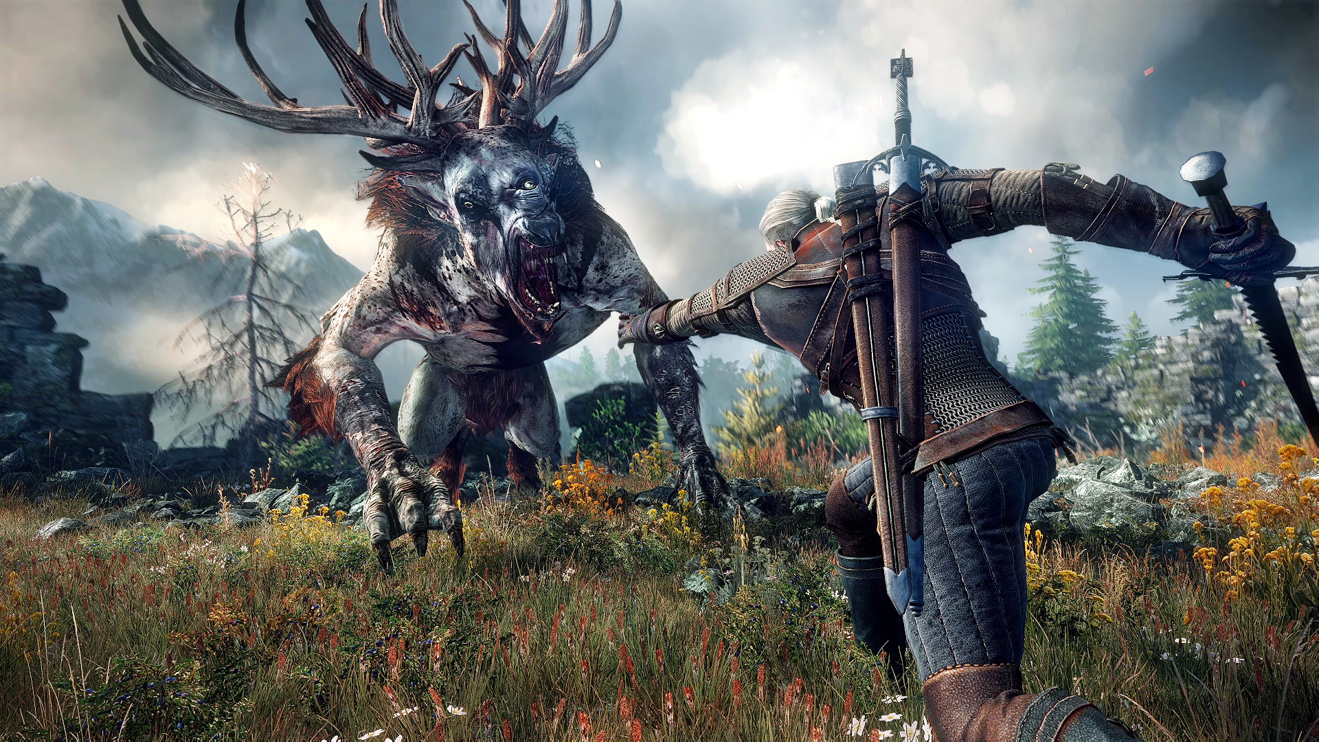 THE WITCHER 3 - O Resgate no Pântano (PT05). #shorts 