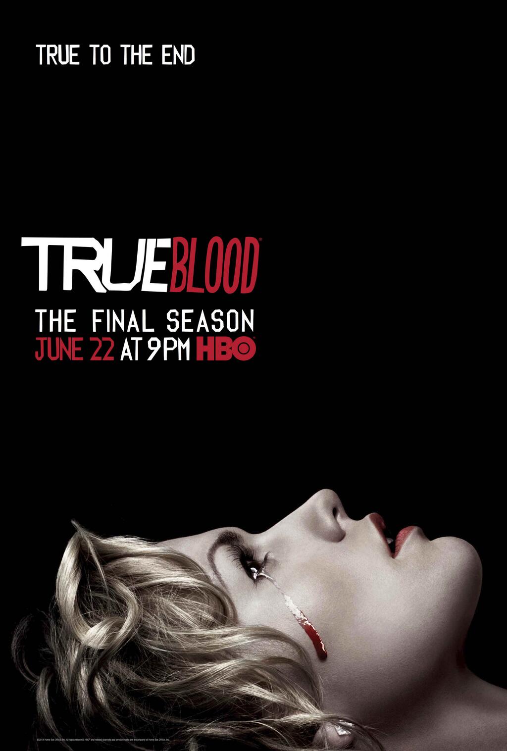 True Blood 7a temporada poster True to the End