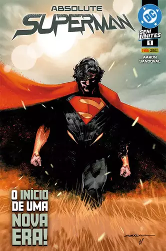 Capa da HQ Absolute Superman