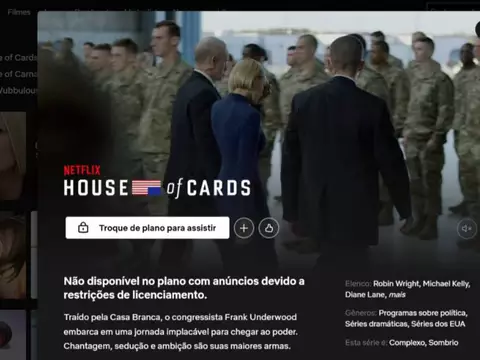 Netflix bloqueia conteúdo para assinantes de plano mais barato