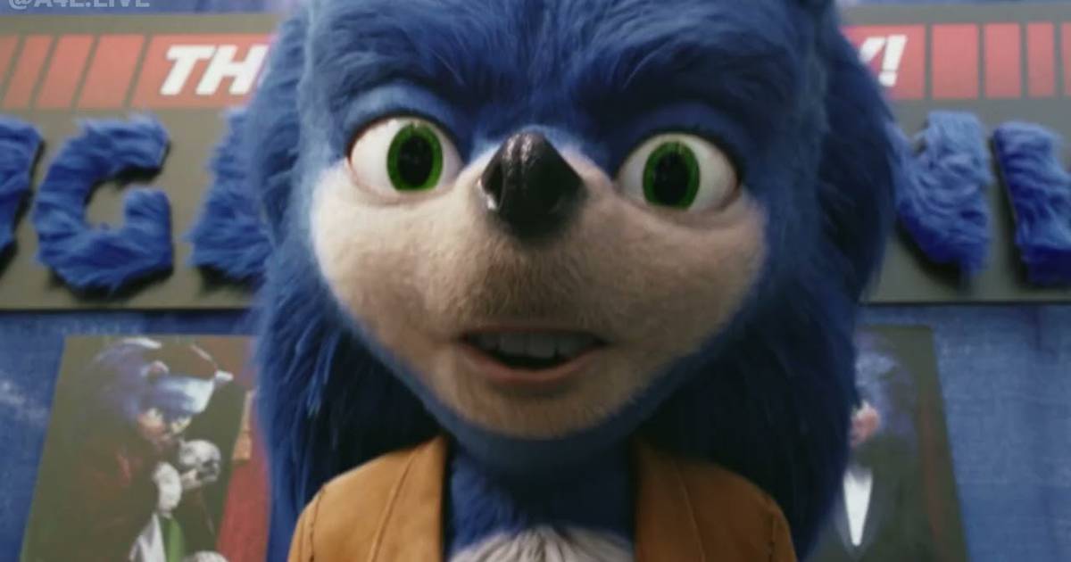 Tico e Teco: Defensores da Lei - Sonic feio tem participação em filme