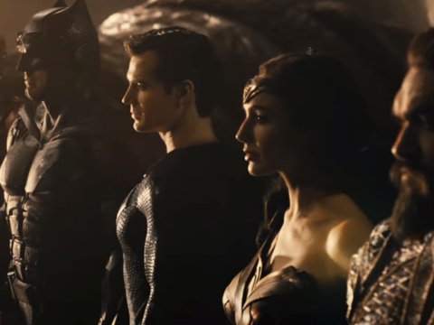 Elenco de Liga da Justiça no corte de Zack Snyder