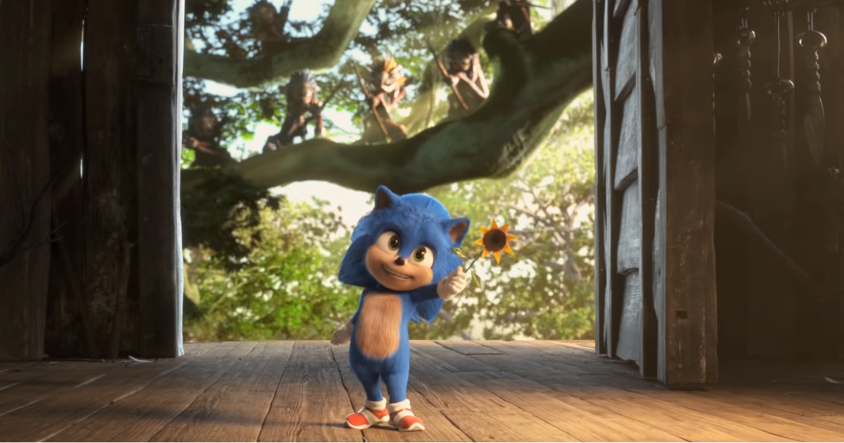 Sonic: O Filme  Cartaz inédito revela Bebê Sonic