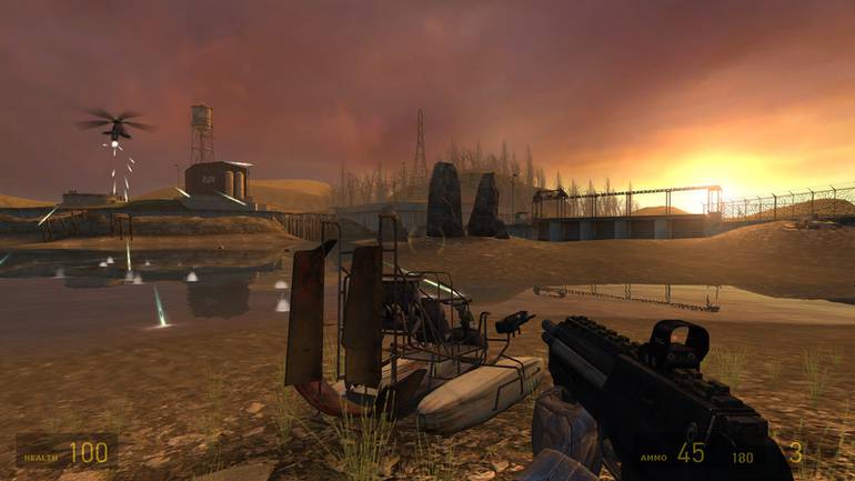 Deserto em Half-Life 2.
