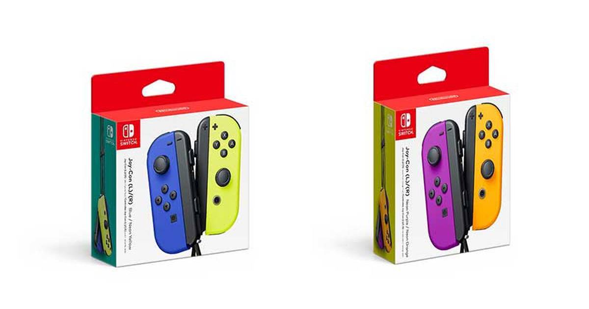 NINTENDO SWITCH joy-cons personalizados