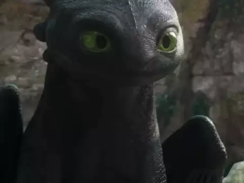 Banguela no live-action de Como Treinar O Seu Dragão (Divulgação/Universal Pictures)