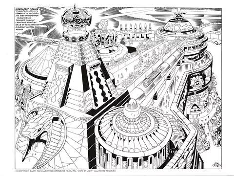 Argo | Confira os desenhos de Jack Kirby para o filme original