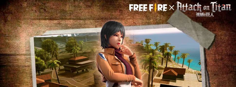 Ataque dos Titãs' faz colaboração com o jogo 'Free Fire