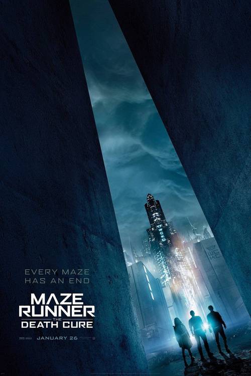 Split Screen: Posters das personagens de The Maze Runner