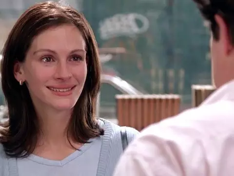 Julia Roberts e Hugh Grant em Um Lugar Chamado Notting Hill (Universal Studios/Reprodução)