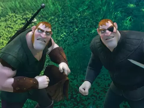The Stabbington Brothers and more appear in a behind-the-scenes video for Tangled