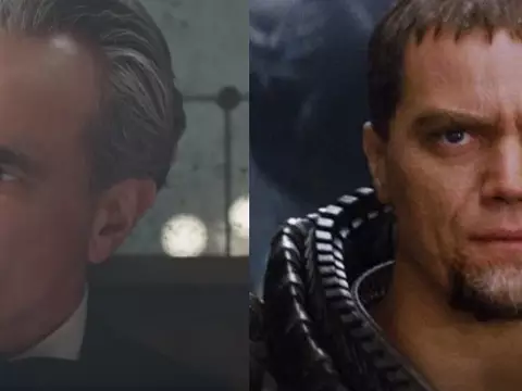 Daniel Day-Lewis em Trama Fantasma; Michael Shannon como General Zod em Homem de Aço