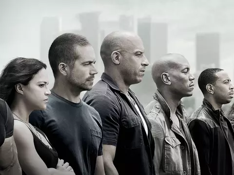 Cena de Velozes e Furiosos 7 (Divulgação)