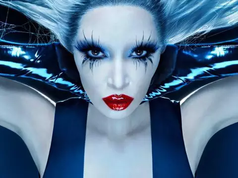 Kim Kardashian em American Horror Story: Delicate (Reprodução/Twitter)