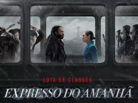 Daveed Diggs e Jennifer Connelly em Expresso do Amanhã/Netflix