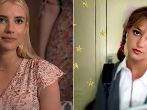 Emma Roberts e Britney Spears (Reprodução)