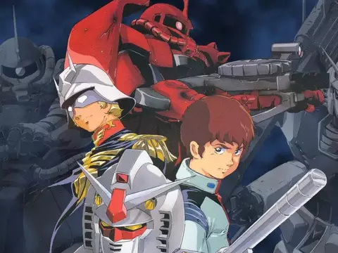 Arte de Mobile Suit Gundam, um dos animes mais clássicos de todos os tempos/Reprodução