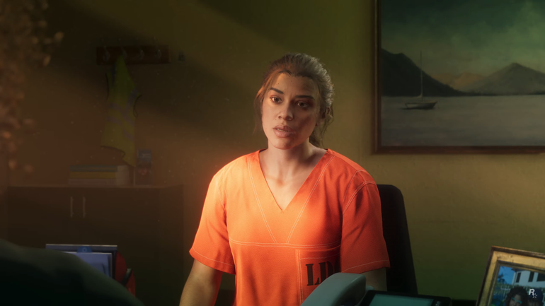 Lucia na prisão em GTA 6.