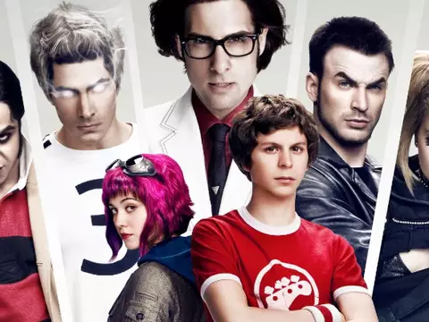 Pôster de Scott Pilgrim Contra o Mundo